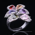 ZF Jewelry Factory Hot Fly Swan diseño 925 Sterling Silver Marcasita Ring